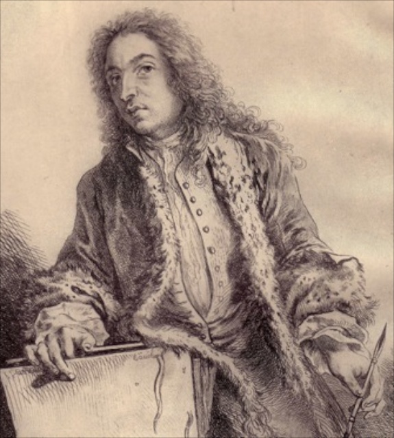 Boucher Portrait of Watteau